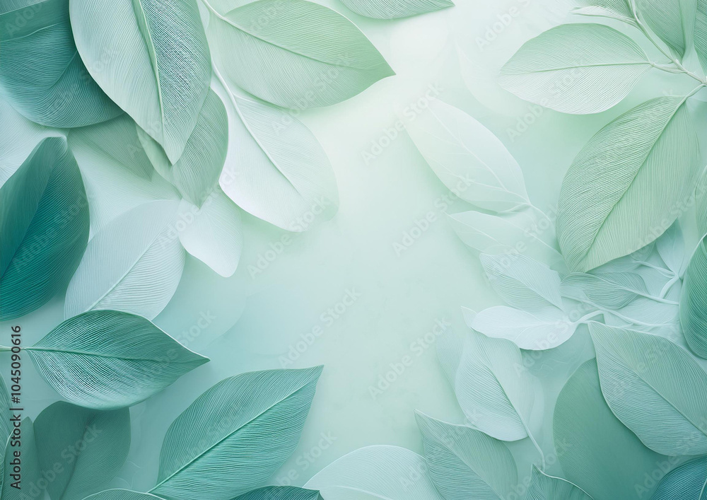 green leaves on a green background green leaves on a green background