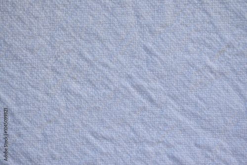 white fabric texture as background, white crumpled fabric texture, cotton and linen fabric texture with yellow old stains 