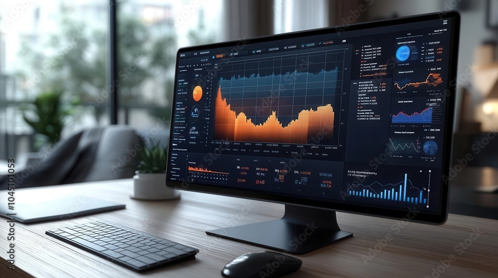 clean, modern interface displaying financial data, charts, and statistics in a 3d rendering against a crisp white background, emphasizing clarity in global market analysis clean, modern interface displaying financial data, charts, and statistics in a 3d rendering against a crisp white background, emphasizing clarity in global market analysis
