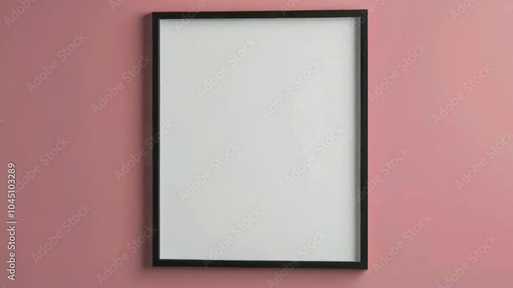 white frame on a wall white frame on a wall