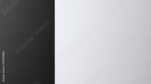 Abstract Black and White Background: Minimalist Design