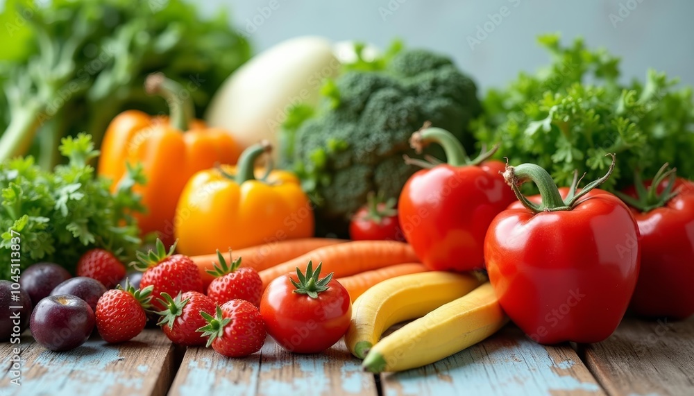 Fresh produce for a healthy lifestyle Fresh produce for a healthy lifestyle
