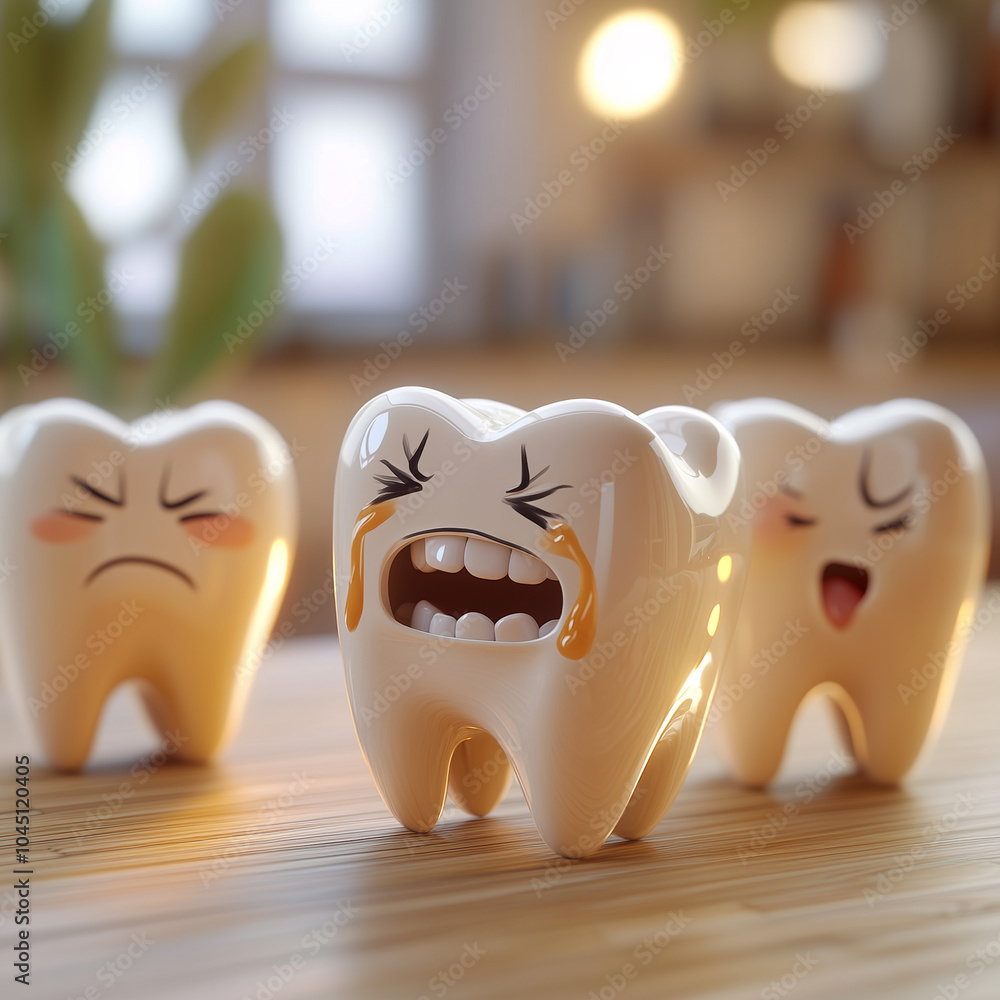 Cartoon tooth with eyes, unusual background, beautiful picture for advertising. Cartoon tooth with eyes, unusual background, beautiful picture for advertising.