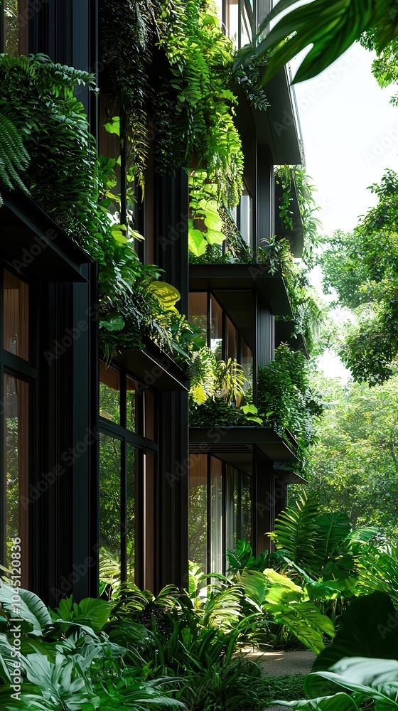 Lush Greenery Adorning Modern Architecture A Perfect Blend of Nature and Design Lush Greenery Adorning Modern Architecture A Perfect Blend of Nature and Design