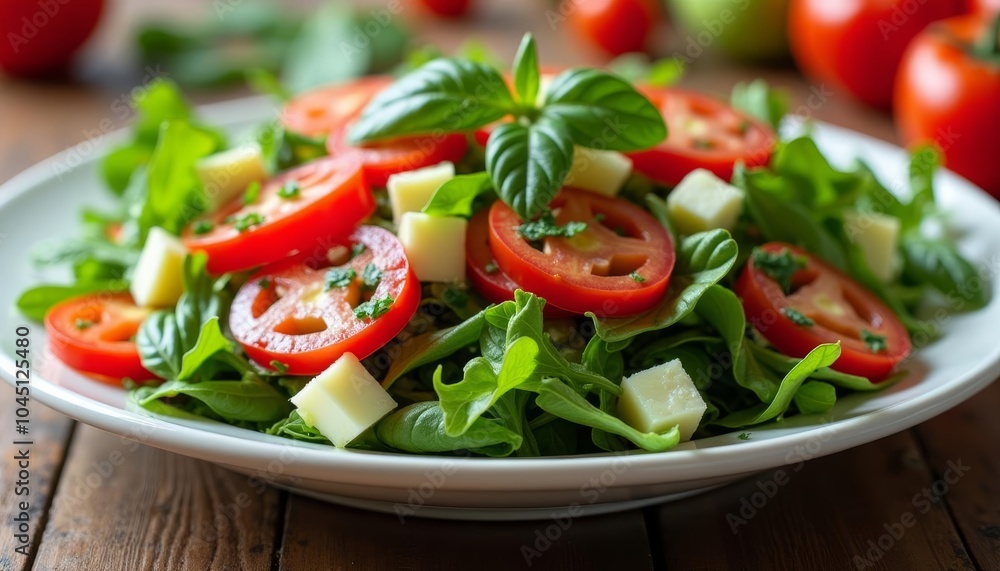 Fresh and vibrant summer salad Fresh and vibrant summer salad