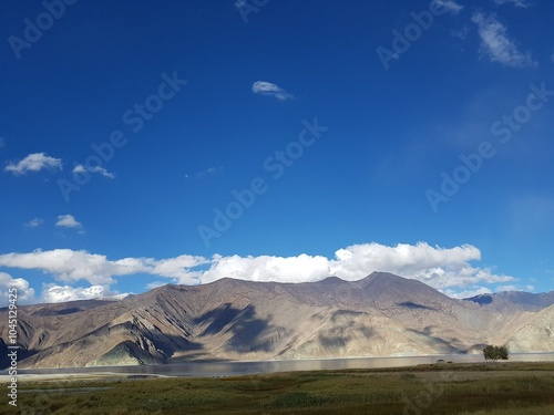 Scenery of Ladakh region in North India photo