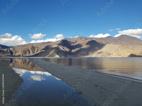 Scenery of Ladakh region in North India photo