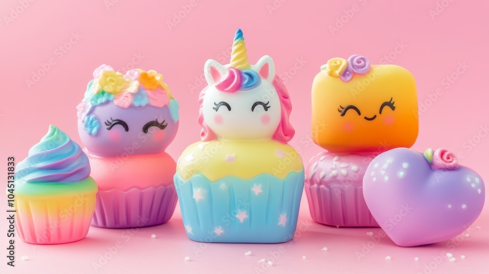 This is a fun, squishy toy that helps you relax. It comes in different shapes like a unicorn, heart, cupcake, and square. It's colorful and feels good to pop! This is a fun, squishy toy that helps you relax. It comes in different shapes like a unicorn, heart, cupcake, and square. It's colorful and feels good to pop!