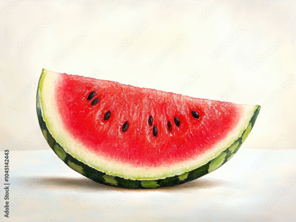Watermelon Painting: A Slice of Summer Watermelon Painting: A Slice of Summer