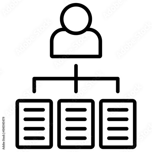 Work Breakdown Structure Icon