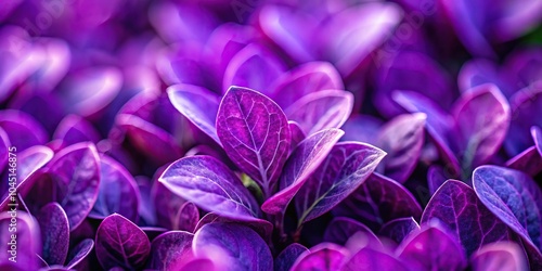 Extreme close-up of abstract violet plants on white background