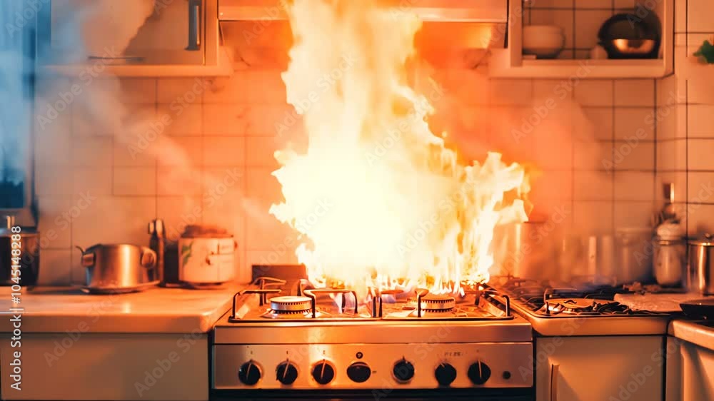 Kitchen Fire Hazard Understanding How Cooking Mishaps Can Lead to Dangerous Situations Kitchen Fire Hazard Understanding How Cooking Mishaps Can Lead to Dangerous Situations