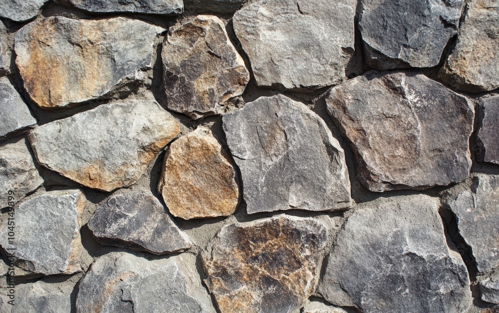 Stone Wall Texture: A rugged stone wall with uneven rocks and mortar, adding a natural, outdoorsy feel. 