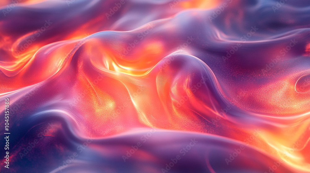 Obraz premium abstract 3D shapes wallpaper