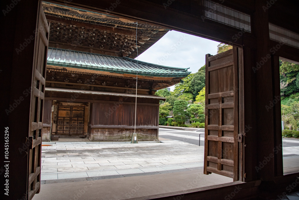 鎌倉2410　建長寺1　仏殿
