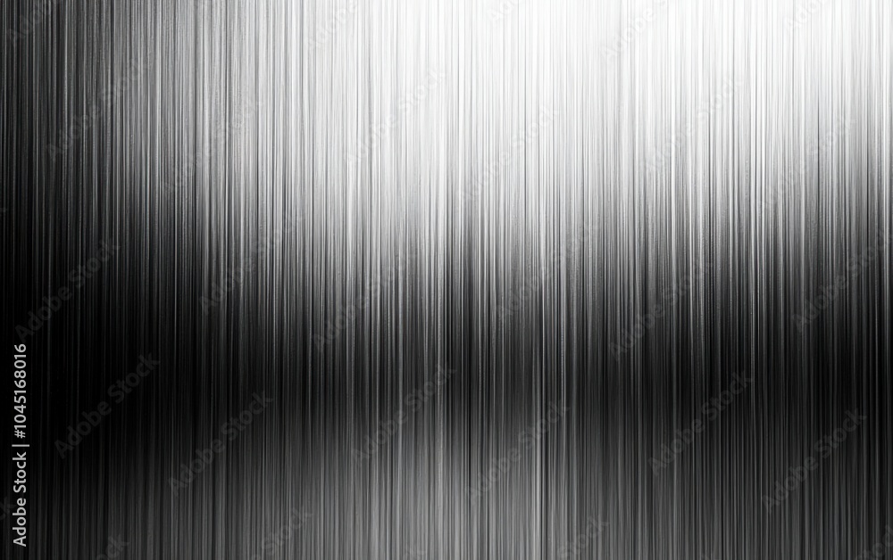 Brushed Metal Texture: Sleek silver brushed metal with fine linear striations, perfect for modern and high-tech designs. Brushed Metal Texture: Sleek silver brushed metal with fine linear striations, perfect for modern and high-tech designs.