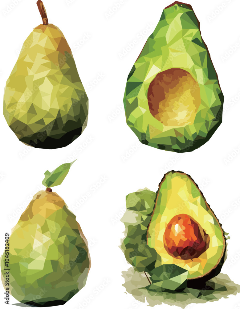 Naklejka premium set of vegetables isolated on white