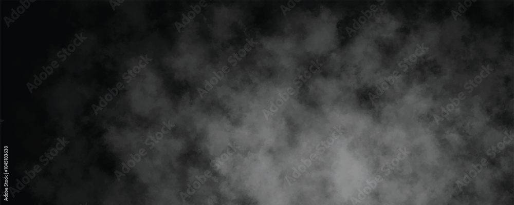 Fototapeta premium A peaceful and subdued scene of vapor diffusing softly into a moody atmosphere