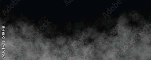 Layers of Fog and Smoke Intertwined and Weaved Together in the Infinite Darkness of the Unknown, Where Every Movement Seems to Hold a Hidden Message
