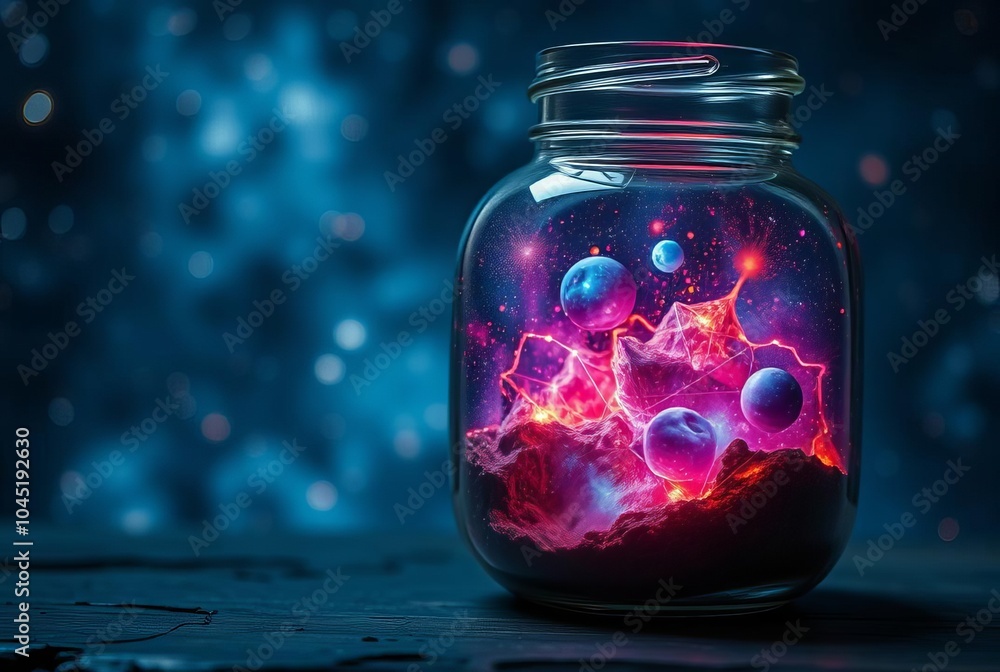 Peacock Robot Tail fanning feature with iridescent colors