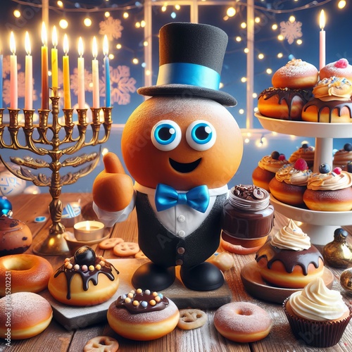 Hanukkah of the Sufganiyot Bake Off Host a competition for the b photo