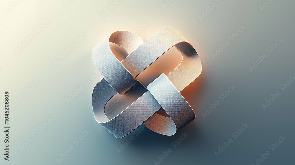 Abstract Shapes and Lines in Soft Color Tones Abstract Shapes and Lines in Soft Color Tones
