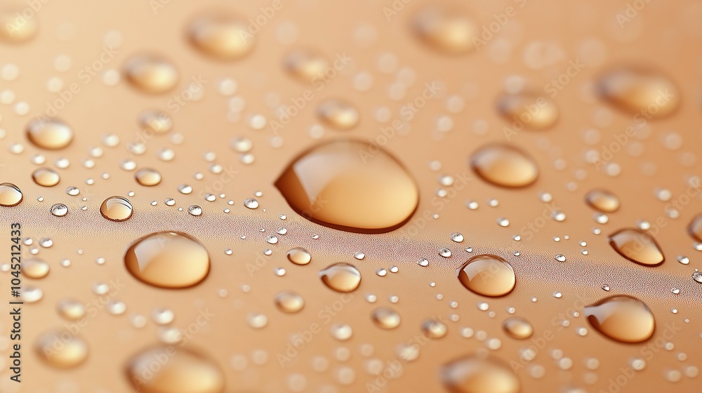 Raindrops Sliding on Flat Glass Surface Raindrops Sliding on Flat Glass Surface