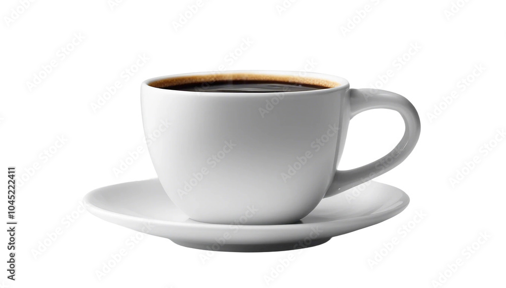 coffee cup_mug with hot black coffee, on white background coffee cup_mug with hot black coffee, on white background