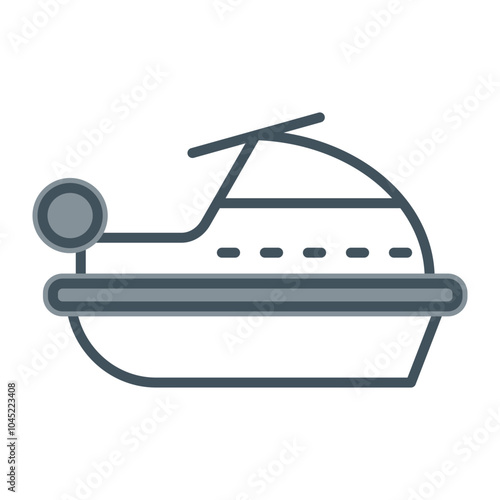 Jet Ski Icon Design