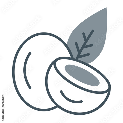 Coconut Icon Design