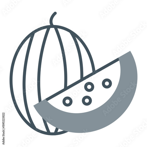 Watermelon Icon Design