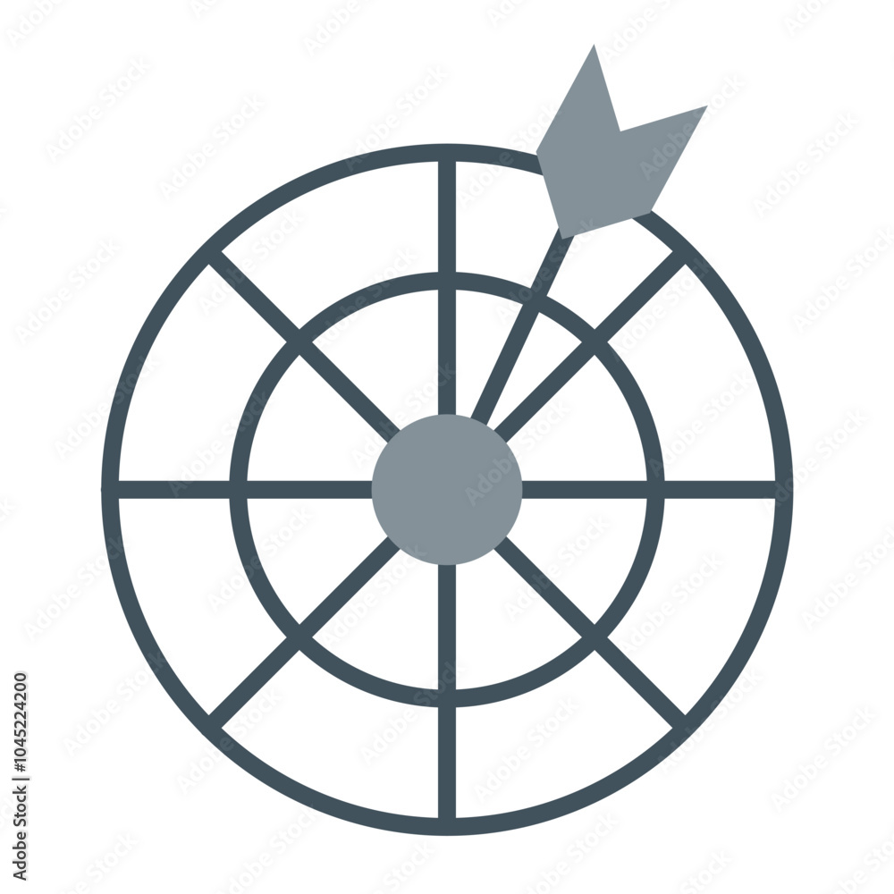 Dartboard Icon Design