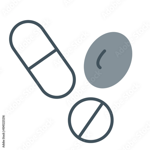 Capsules Icon Design