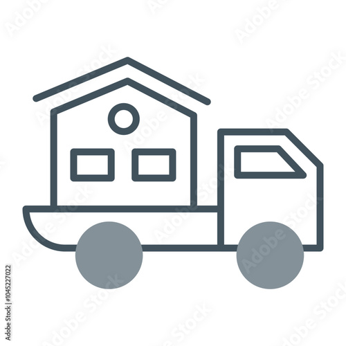 Moving Home Icon Design