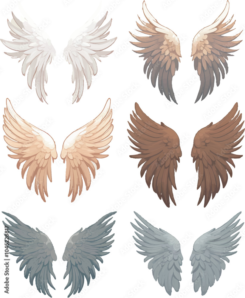 Obraz premium set of wings