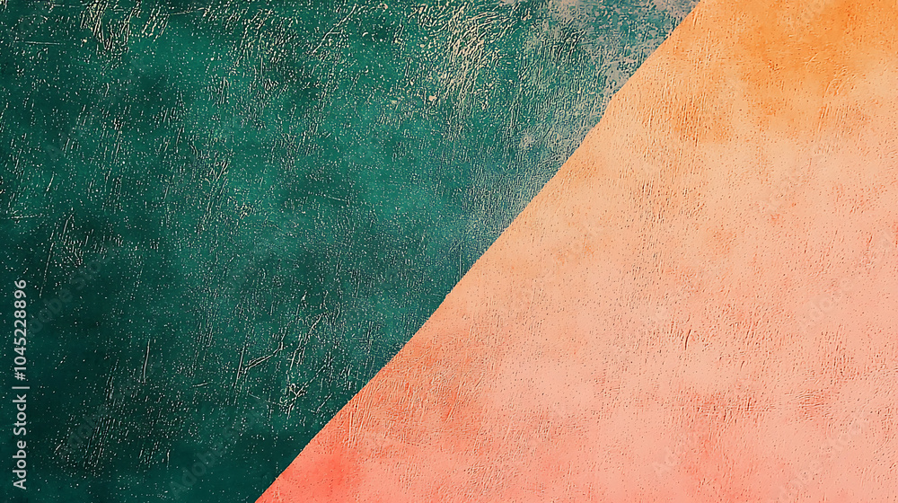 A vibrant abstract background featuring a smooth gradient of orange, teal, green, and pink hues A vibrant abstract background featuring a smooth gradient of orange, teal, green, and pink hues