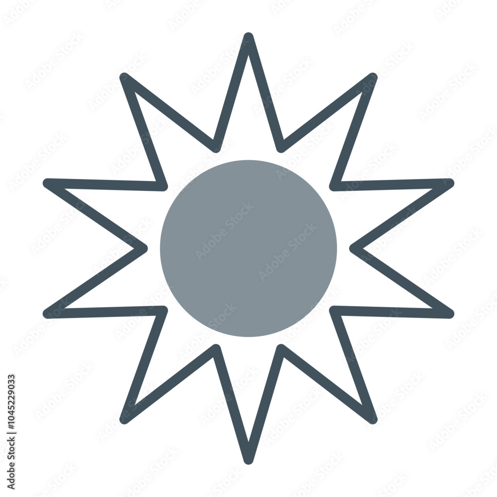 Sun Icon Design Sun Icon Design