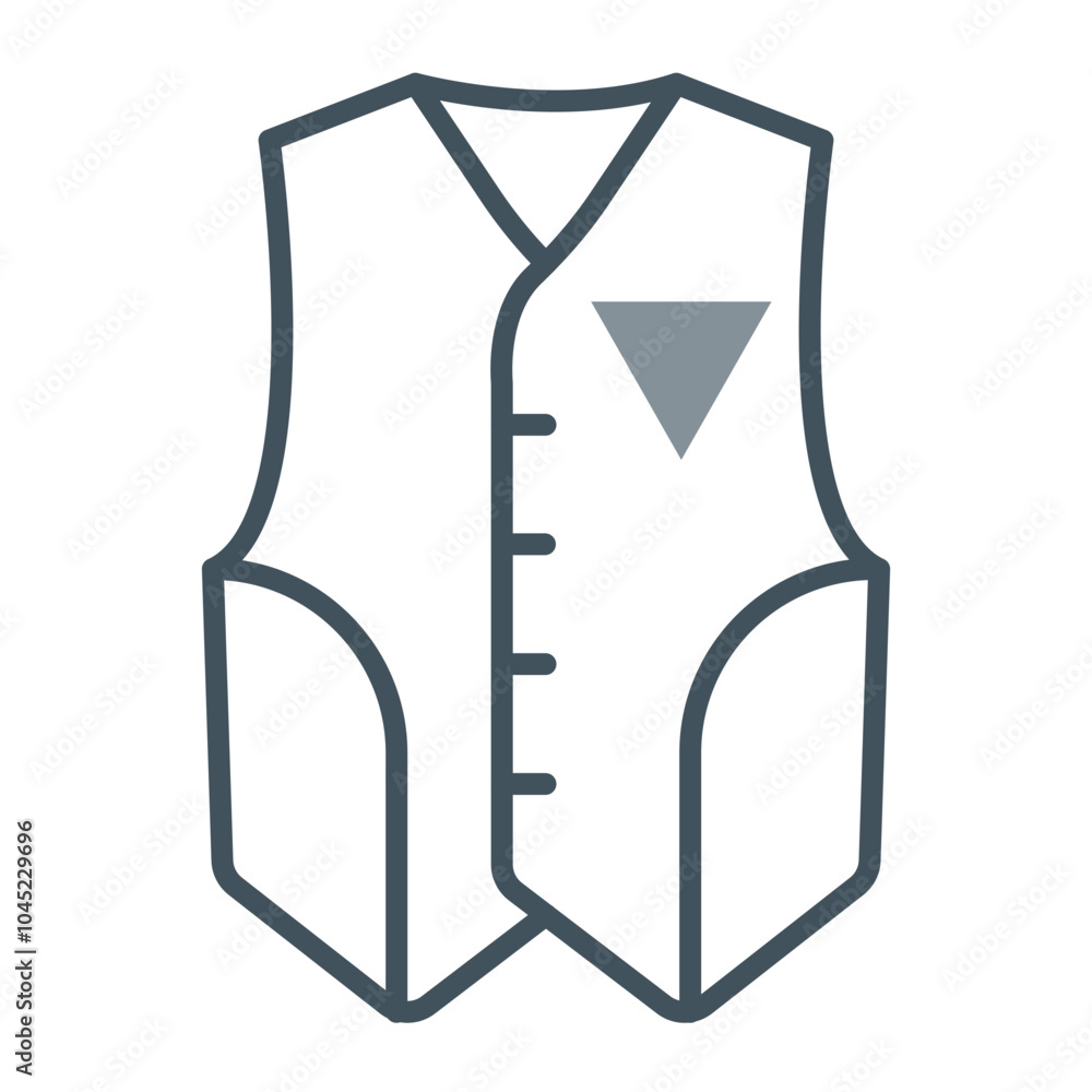 Vest Suit Icon Design Vest Suit Icon Design