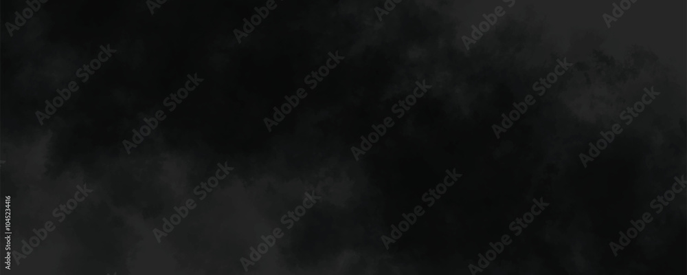 Abstract swirling gray mist and vapor blending into a dark cloudy background, creating a mysterious and atmospheric scene.
