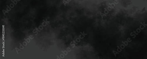 Gray smoke and fog texture with a dark atmospheric background perfect for abstract and moody designs.
