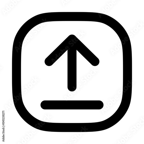 upload,upload  icons, upload   icon editable stroke outline icon isolated on white background flat vector illustration. Pixel perfect. 64 x 64.