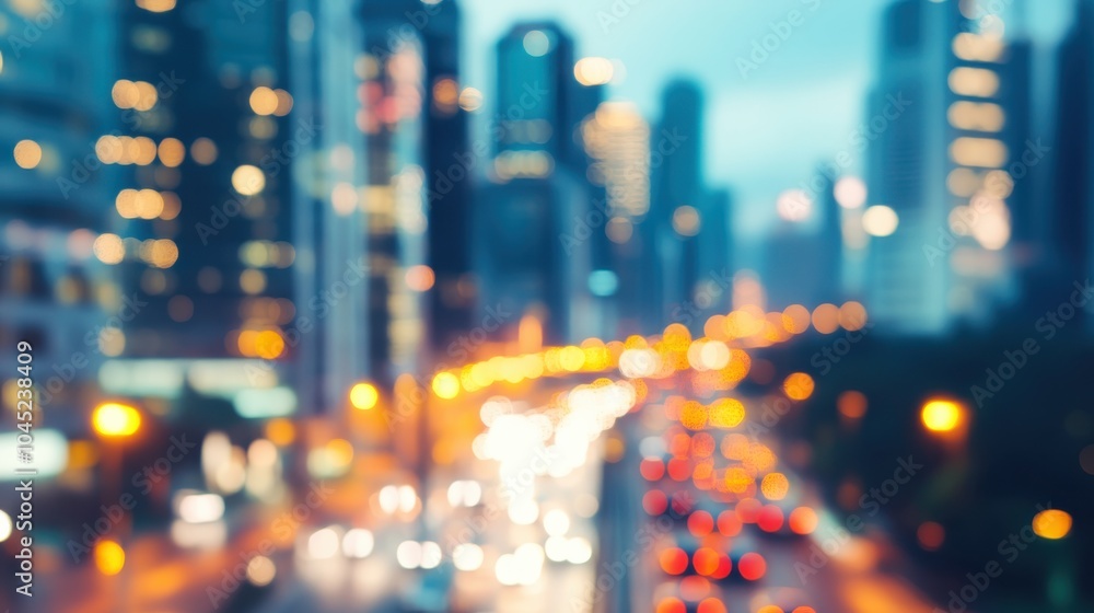 A blurred cityscape background with soft focus, capturing the lights of buildings and cars, providing a modern, urban vibe for websites or presentations. A blurred cityscape background with soft focus, capturing the lights of buildings and cars, providing a modern, urban vibe for websites or presentations.