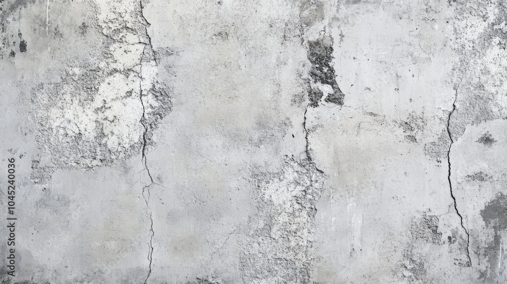 Obraz premium A textured concrete background with subtle cracks and imperfections, offering a raw and industrial feel suitable for modern design projects