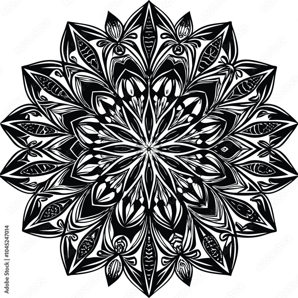 Fototapeta premium Attractive and artistic mandala design