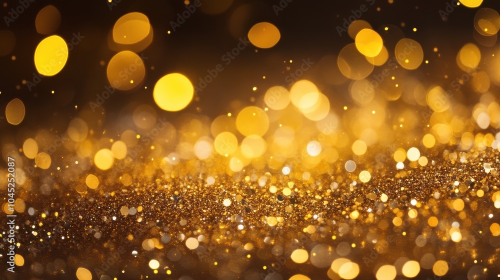 A shimmering gold glitter background, with small, reflective particles catching the light and creating a festive, celebratory atmosphere. A shimmering gold glitter background, with small, reflective particles catching the light and creating a festive, celebratory atmosphere.