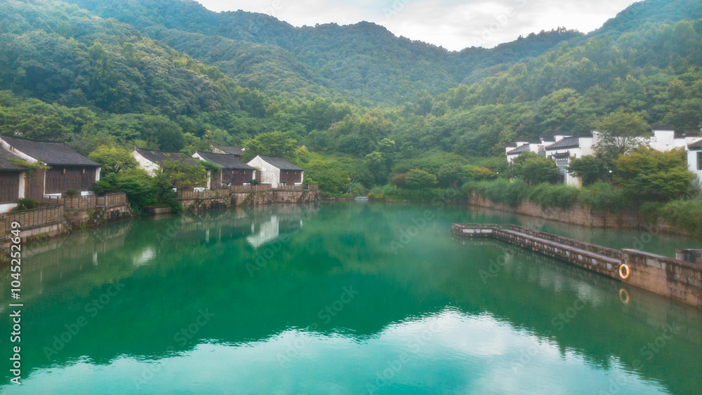 Shaoxing, Zhejiang Province - Aerial photography of classical architecture Shaoxing, Zhejiang Province - Aerial photography of classical architecture