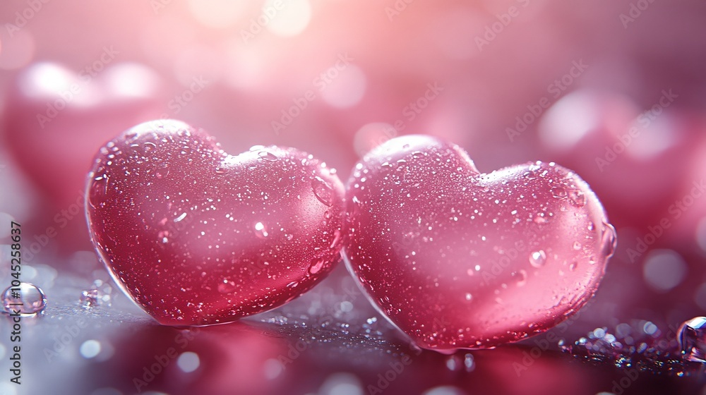 Heart Shaped Water Drop Art Heart Shaped Water Drop Art