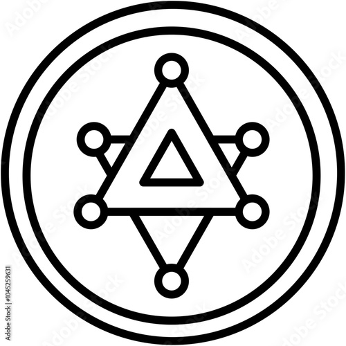Hexagram Icon