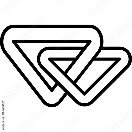Unicursal Hexagram Icon