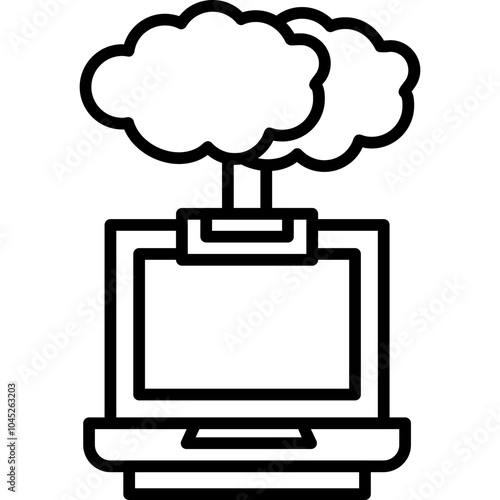 Cloud Computing Icon